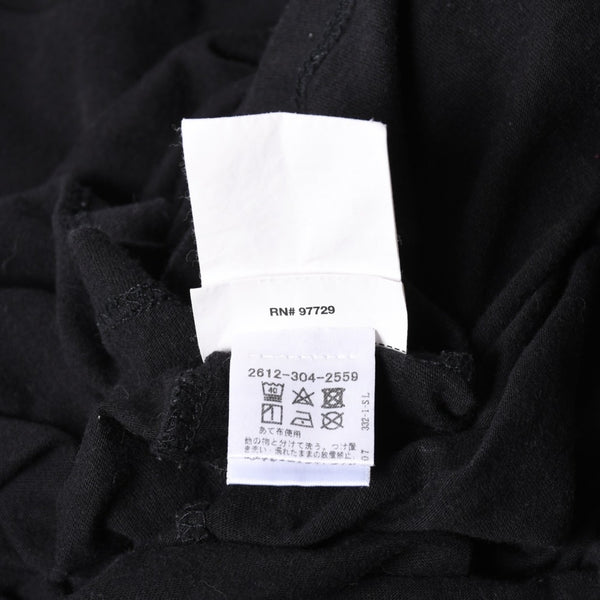 極美品 CHROME HEARTS クロムハーツ レディースプリントTシャツ Mサイズ CHプラス ヴァインダガー スクロールラベル ブラック 中古 4a008311