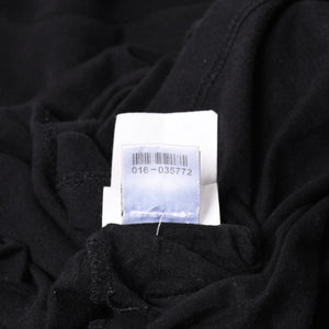 極美品 CHROME HEARTS クロムハーツ レディースプリントTシャツ Mサイズ CHプラス ヴァインダガー スクロールラベル ブラック 中古 4a008311
