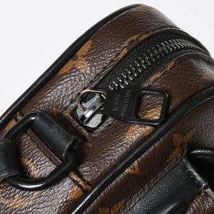 LOUIS VUITTON ルイヴィトン ショルダーバッグ バッグ ブラウン M69404 モノグラム・マカサー 美品 中古 4a008362
