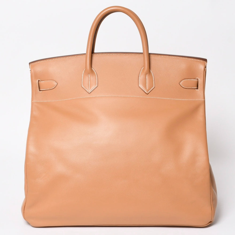 極美品 HERMES エルメス Haut a Courroies オータクロア45 ハンドバッグ アルデンヌ ナチュラル ゴールド金具 ○X刻印 中古 4a008370