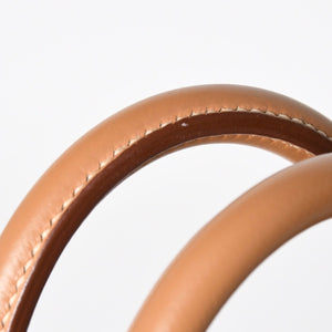 極美品 HERMES エルメス Haut a Courroies オータクロア45 ハンドバッグ アルデンヌ ナチュラル ゴールド金具 ○X刻印 中古 4a008370