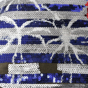 極美品 CHANEL シャネル クルーズライン LA HABANA ハバナ チェーンワンショルダーバッグ A93674 23番台 スパンコール カーキ 中古 4a008672