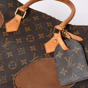 極美品 LOUIS VUITTON ルイヴィトン ウィズホールズ トートバッグ M40279 コムデギャルソン 川久保玲 2014 ゴールド金具 中古 4a008328