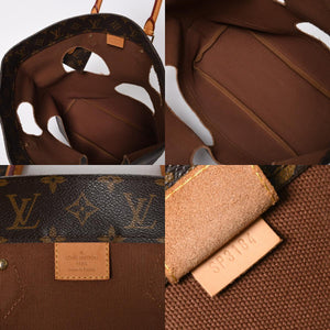 極美品 LOUIS VUITTON ルイヴィトン ウィズホールズ トートバッグ M40279 コムデギャルソン 川久保玲 2014 ゴールド金具 中古 4a008328