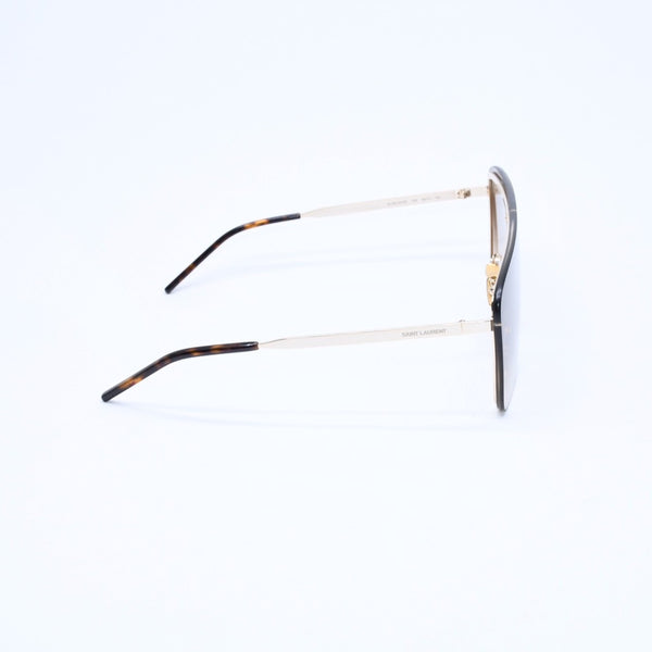 極美品 SAINT LAURENT サンローラン サングラス アイウェア ティアドロップ SL364 MASK 006 サイズ99◻︎01 140 ブラウン 中古 4a008438