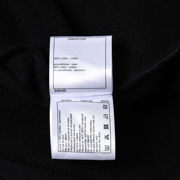 極美品 CHANEL シャネル タンクトップ ノースリーブ P70680V62077 サイズ50 ココマーク ブラック オレンジ ホワイト メンズ 中古 4a008645