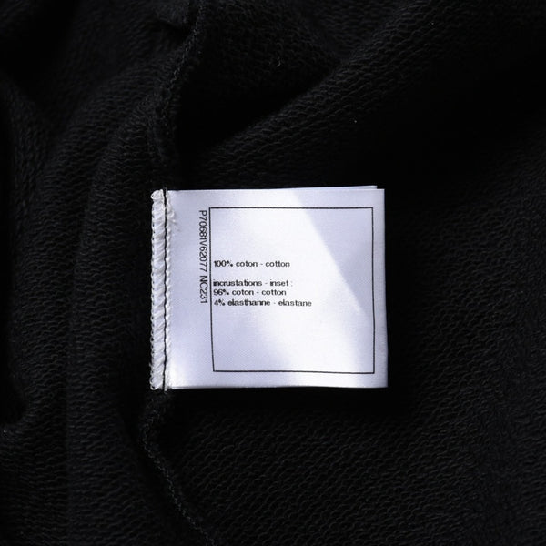 極美品 CHANEL シャネル タンクトップ ノースリーブ P70680V62077 サイズ50 ココマーク ブラック オレンジ ホワイト メンズ 中古 4a008645