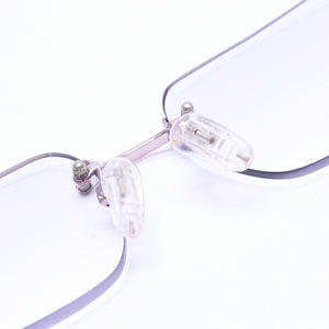極美品 CHANEL シャネル リムレス サングラス アイウェア 2047-B c.220 サイズ58□16 130 ココマーク ラインストーン ピンク 中古 4a008449