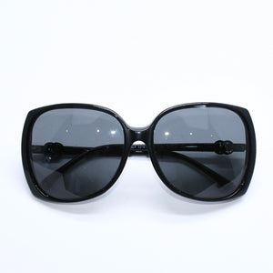 CHANEL シャネル サングラス アイウェア 5216-A c.501/3F サイズ61□16 135 ココマーク ブラック 美品 中古 4a008453