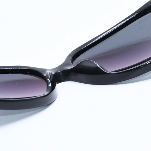 CHANEL シャネル サングラス アイウェア 5216-A c.501/3F サイズ61□16 135 ココマーク ブラック 美品 中古 4a008453