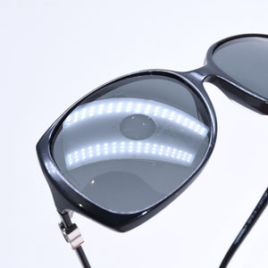 CHANEL シャネル サングラス アイウェア 5216-A c.501/3F サイズ61□16 135 ココマーク ブラック 美品 中古 4a008453