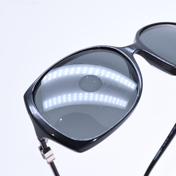 CHANEL シャネル サングラス アイウェア 5216-A c.501/3F サイズ61□16 135 ココマーク ブラック 美品 中古 4a008453