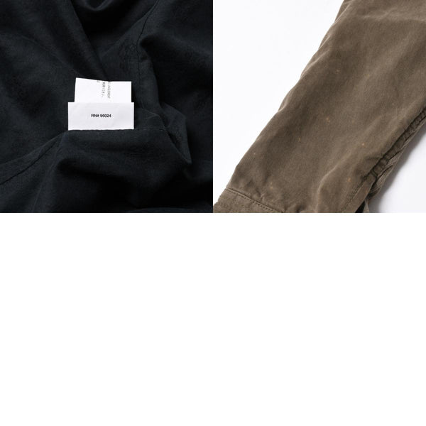 極美品 CHROME HEARTS クロムハーツ CHERRY BOMB チェリーボム ミリタリージャケット サイズXS クロスボール ピラミッド カーキ 中古 4a008424
