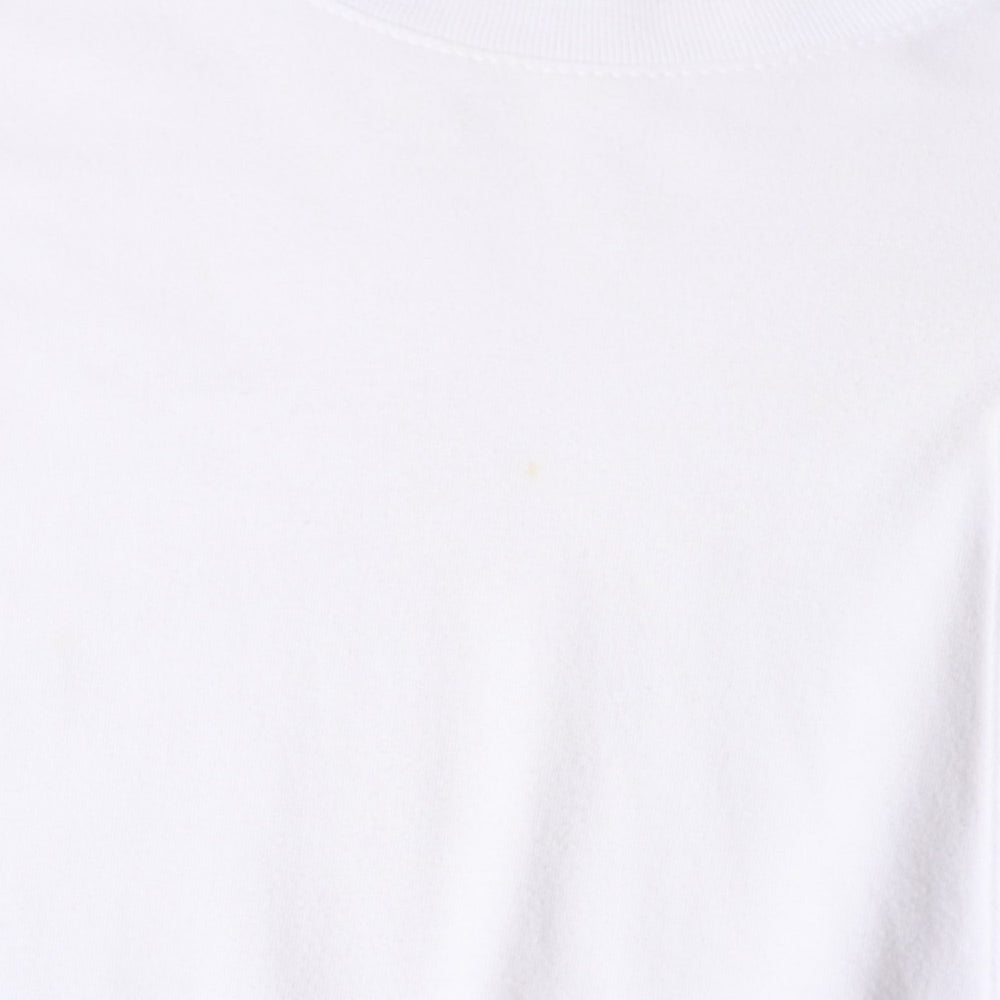 CHROME HEARTS クロムハーツ 長袖Tシャツ サイズL CHプラス スクロールラベル ホワイト ブラック プリント 美品 中古 4a008905