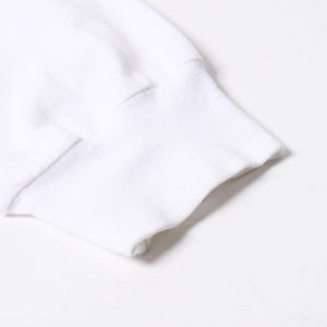 CHROME HEARTS クロムハーツ 長袖Tシャツ サイズL CHプラス スクロールラベル ホワイト ブラック プリント 美品 中古 4a008905