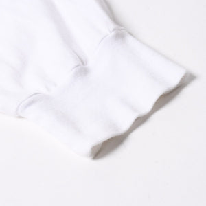 CHROME HEARTS クロムハーツ 長袖Tシャツ サイズL CHプラス スクロールラベル ホワイト ブラック プリント 美品 中古 4a008905
