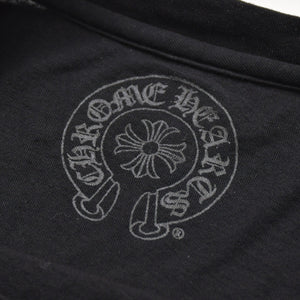 極美品 CHROME HEARTS × MATTY BOY クロムハーツ マッティボーイ Out of Vogue LS Tee T-Shirt 長袖シャツ ロングスリーブT ブラック 中古 4a008426