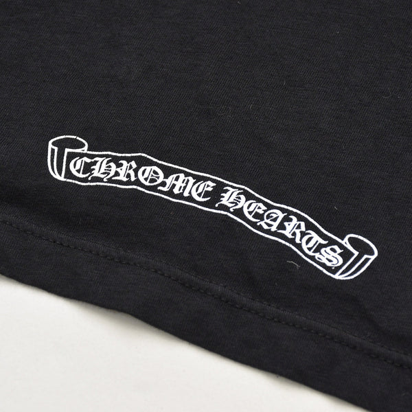 極美品 CHROME HEARTS × MATTY BOY クロムハーツ マッティボーイ Out of Vogue LS Tee T-Shirt 長袖シャツ ロングスリーブT ブラック 中古 4a008426
