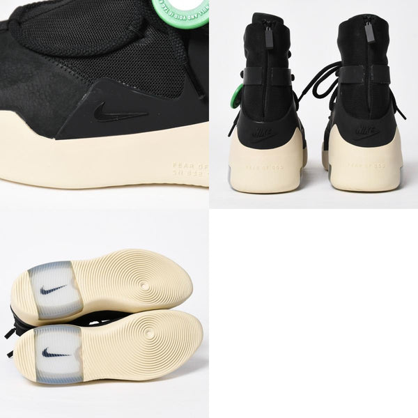 New Unused NIKE FEAR OF GOD 1 Nike Fear of God 1 Sneakers Shoes Jerry Lorenzo AR4237-001 Black US11 29cm Men's 4a008556