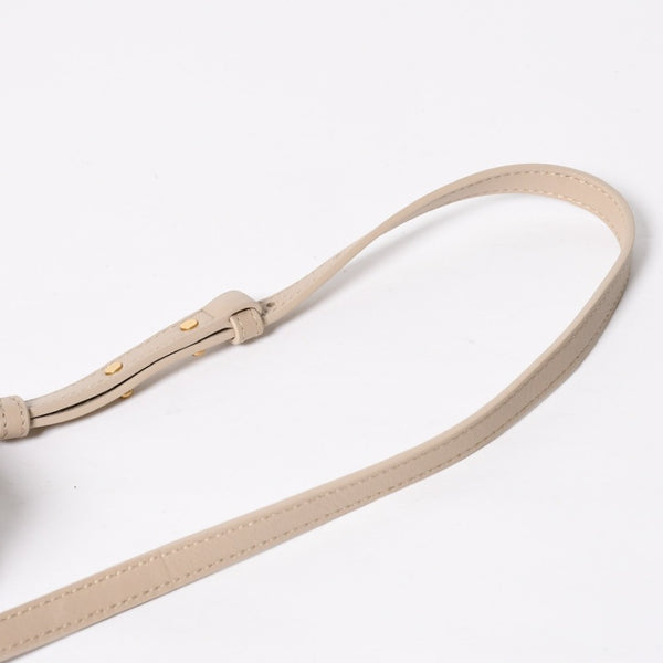 新品同様品 BOTTEGA VENETA ボッテガヴェネタ イントレチャート ピナコテーカ スモール 2WAY ハンドバッグ ショルダーバッグ ベージュ カーキ ゴールド金具 中古 4a008921