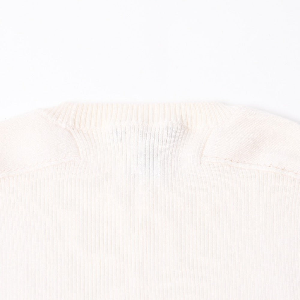 LOUIS VUITTON Louis Vuitton 24SS High Neck Cropped Knit RW241WW CWO FQKL05 Ivory Size XS Excellent Condition Used 4a008966