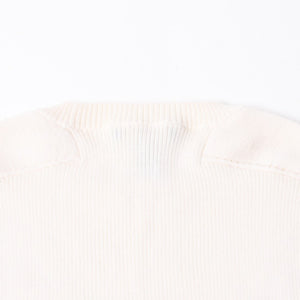 LOUIS VUITTON Louis Vuitton 24SS High Neck Cropped Knit RW241WW CWO FQKL05 Ivory Size XS Excellent Condition Used 4a008966