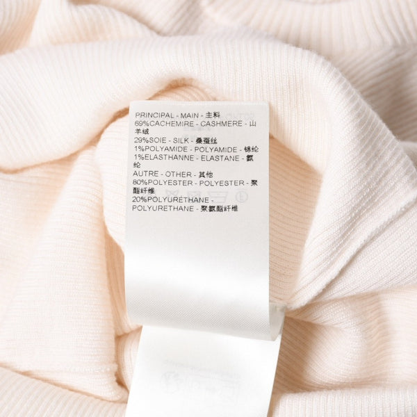 LOUIS VUITTON Louis Vuitton 24SS High Neck Cropped Knit RW241WW CWO FQKL05 Ivory Size XS Excellent Condition Used 4a008966