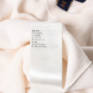 LOUIS VUITTON Louis Vuitton 24SS High Neck Cropped Knit RW241WW CWO FQKL05 Ivory Size XS Excellent Condition Used 4a008966