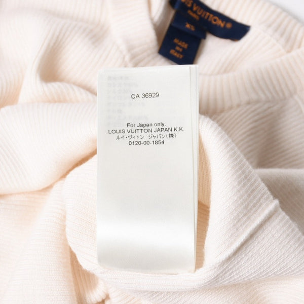 LOUIS VUITTON Louis Vuitton 24SS High Neck Cropped Knit RW241WW CWO FQKL05 Ivory Size XS Excellent Condition Used 4a008966