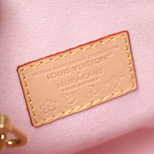 New and unused LOUIS VUITTON × Takashi Murakami Nano Bucket Monogram 2WAY Shoulder Bag M13417 Brown Gold Hardware Used 4a009042