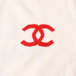 Very good condition CHANEL Knit Pharrell Williams Cocomark LA PAUSA P60447K46038 Wool Cashmere Ivory Size 42 Used 4a008977