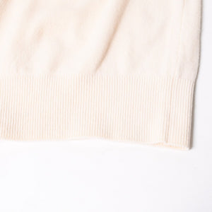 Very good condition CHANEL Knit Pharrell Williams Cocomark LA PAUSA P60447K46038 Wool Cashmere Ivory Size 42 Used 4a008977