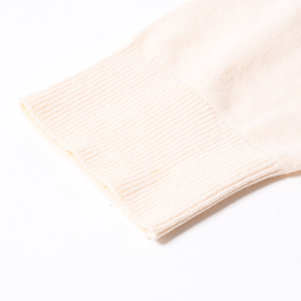 Very good condition CHANEL Knit Pharrell Williams Cocomark LA PAUSA P60447K46038 Wool Cashmere Ivory Size 42 Used 4a008977