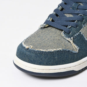 新品同様 ナイキ NIKE 304714-441 DUNK LOW CL DENIM サイズ:27.5cm デニムダンクスニーカー インディゴ調 中古 4a008558