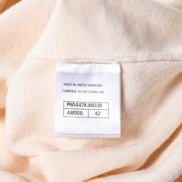 Very good condition CHANEL Knit Pharrell Williams Cocomark LA PAUSA P60447K46038 Wool Cashmere Ivory Size 42 Used 4a008977