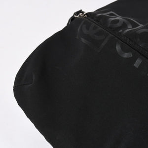 CHANEL CHANEL Sports Line Shoulder Bag A26709 No. 9 Black Neon Yellow Coco Mark Silver Hardware Good Condition Used 4a009031