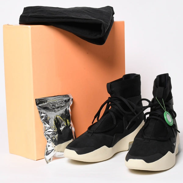 New Unused NIKE FEAR OF GOD 1 Nike Fear of God 1 Sneakers Shoes Jerry Lorenzo AR4237-001 Black US11 29cm Men's 4a008556