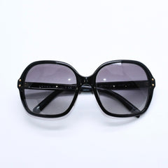 PRADA プラダ Sunglasses サングラス アイウェア SPR 17M-A サイズ59□18 ブラック ゴールド金具 美品 中古 4a008454