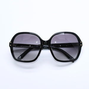 PRADA プラダ Sunglasses サングラス アイウェア SPR 17M-A サイズ59□18 ブラック ゴールド金具 美品 中古 4a008454