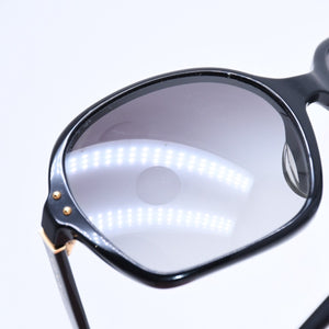 PRADA プラダ Sunglasses サングラス アイウェア SPR 17M-A サイズ59□18 ブラック ゴールド金具 美品 中古 4a008454