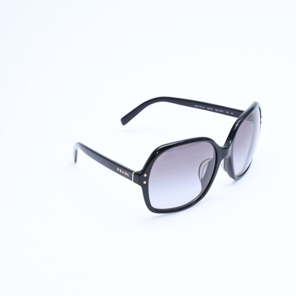 PRADA プラダ Sunglasses サングラス アイウェア SPR 17M-A サイズ59□18 ブラック ゴールド金具 美品 中古 4a008454