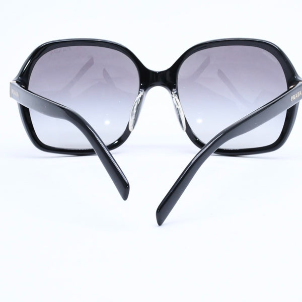 PRADA プラダ Sunglasses サングラス アイウェア SPR 17M-A サイズ59□18 ブラック ゴールド金具 美品 中古 4a008454