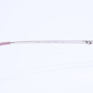 極美品 CHANEL シャネル リムレス サングラス アイウェア 4002 c.124/58 サイズ57□19 130 ココマーク ピンク 中古 4a008488