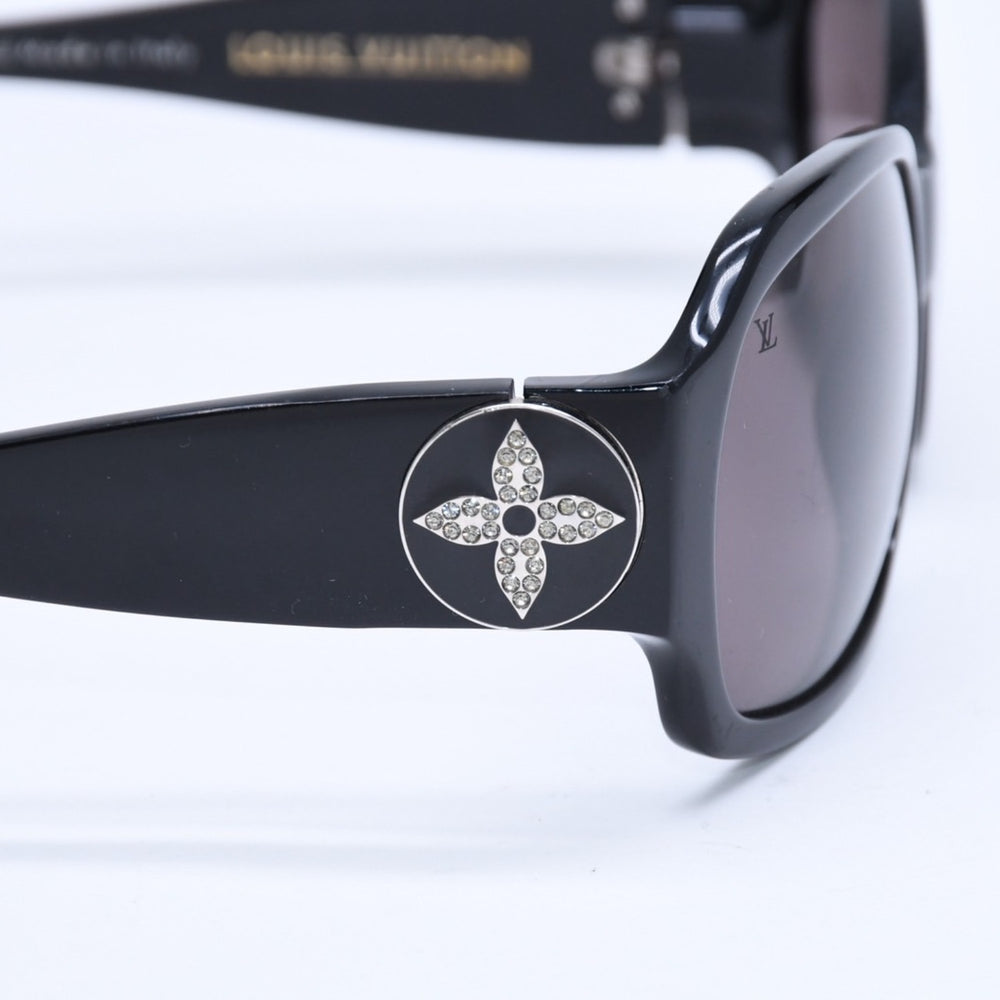 LOUIS VUITTON ルイヴィトン ウルスラストラス サングラス Z0145E アセテート ラインストーン ブラック シルバー金具 サイズ62◻︎15 美品 中古 4a008481