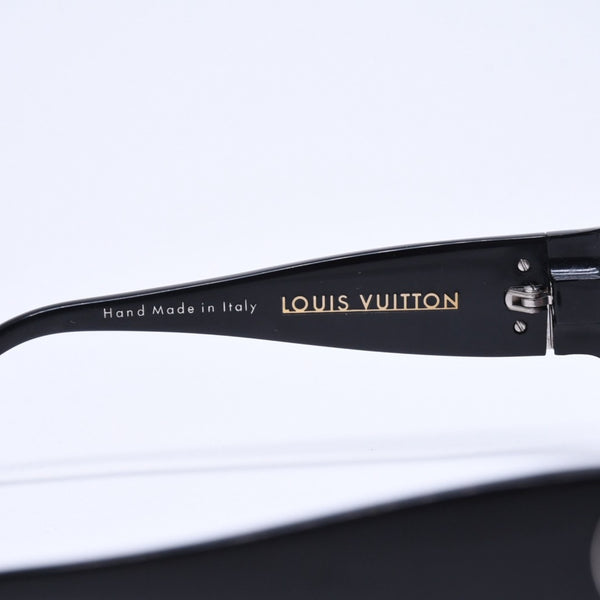 LOUIS VUITTON ルイヴィトン ウルスラストラス サングラス Z0145E アセテート ラインストーン ブラック シルバー金具 サイズ62◻︎15 美品 中古 4a008481