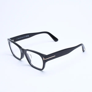 新品同様 TOM FORD トムフォード スクエア メガネ 日本企画モデル TF5781-D-B アセテート ブラック サイズ54◻︎18 中古 4a008469
