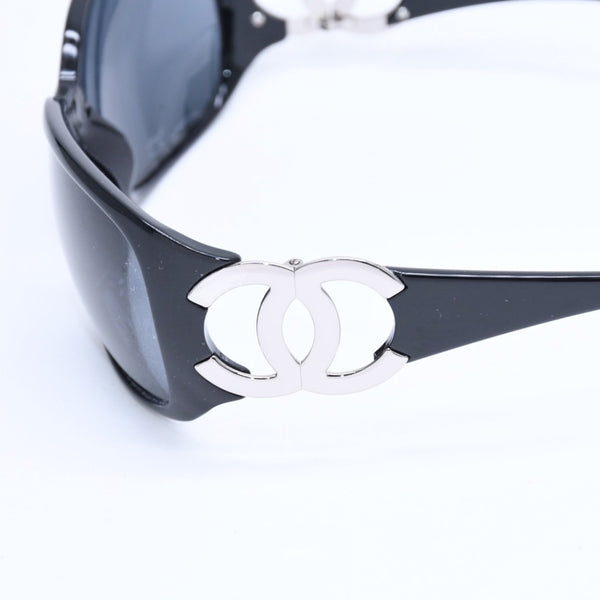 CHANEL シャネル サングラス アイウェア 6014 ｃ.501/87 サイズ64□16 120 ココマーク ブラック 良品 中古 4a008457
