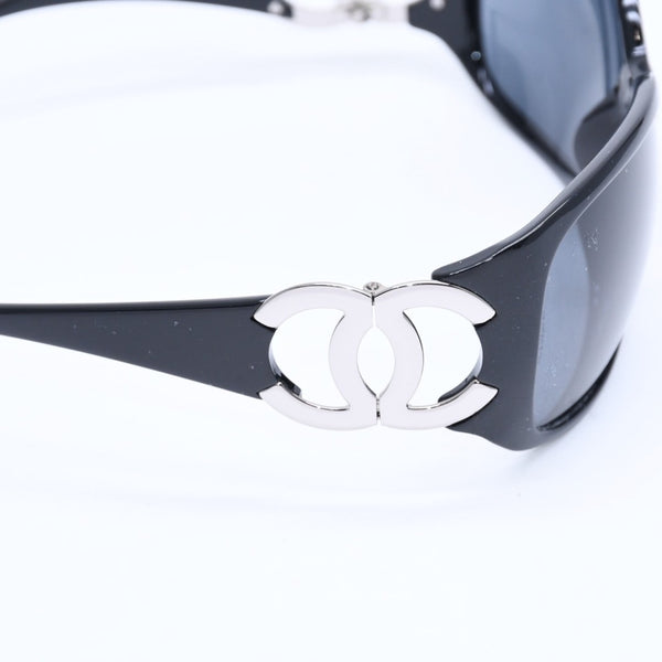 CHANEL シャネル サングラス アイウェア 6014 ｃ.501/87 サイズ64□16 120 ココマーク ブラック 良品 中古 4a008457