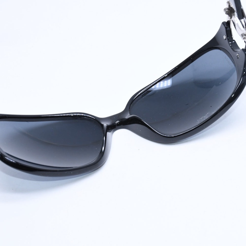 CHANEL シャネル サングラス アイウェア 6014 ｃ.501/87 サイズ64□16 120 ココマーク ブラック 良品 中古 4a008457