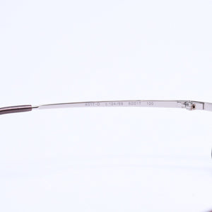 CHANEL シャネル リムレス サングラス アイウェア 4017-D c.124/89 サイズ62□17 120 ココマーク ラインストーン ブラウン 美品 中古 4a008583